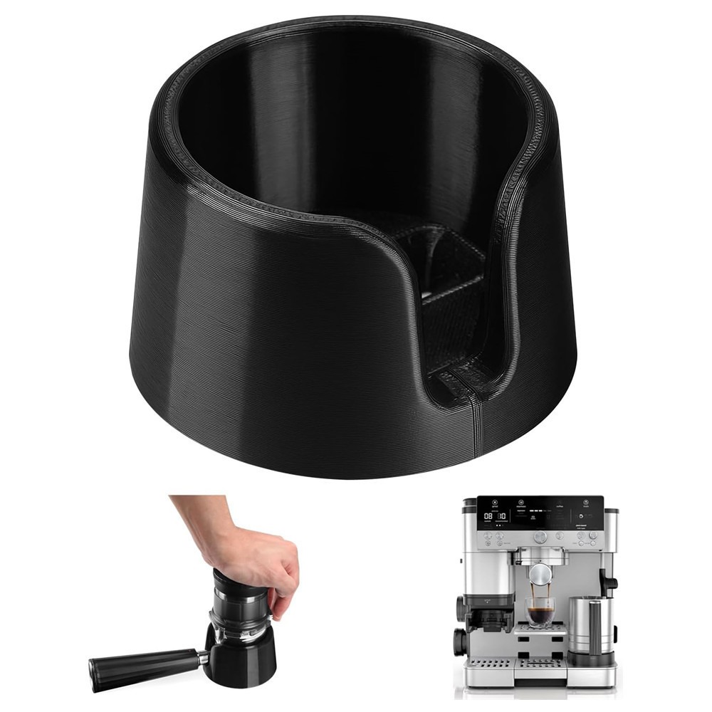 Coffee Tea Espresso - 1 Stück Kaffee-Siebträgerhalter, Espresso-Tamperstation-Ständer, Kaffeefilter-Halterung für