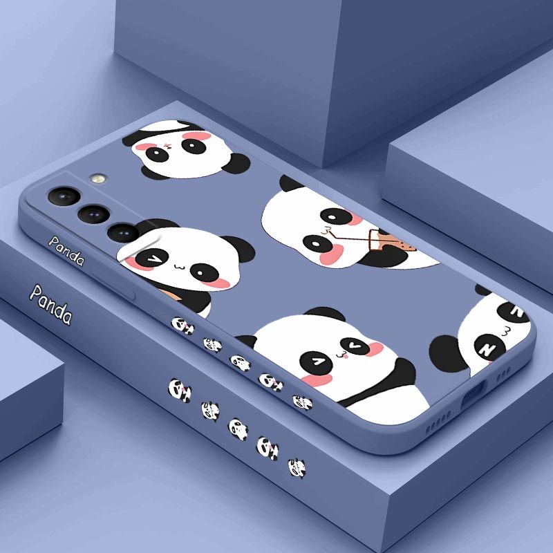 Coffee Plus Tea - Milch tee Panda Silikon Handy hülle
