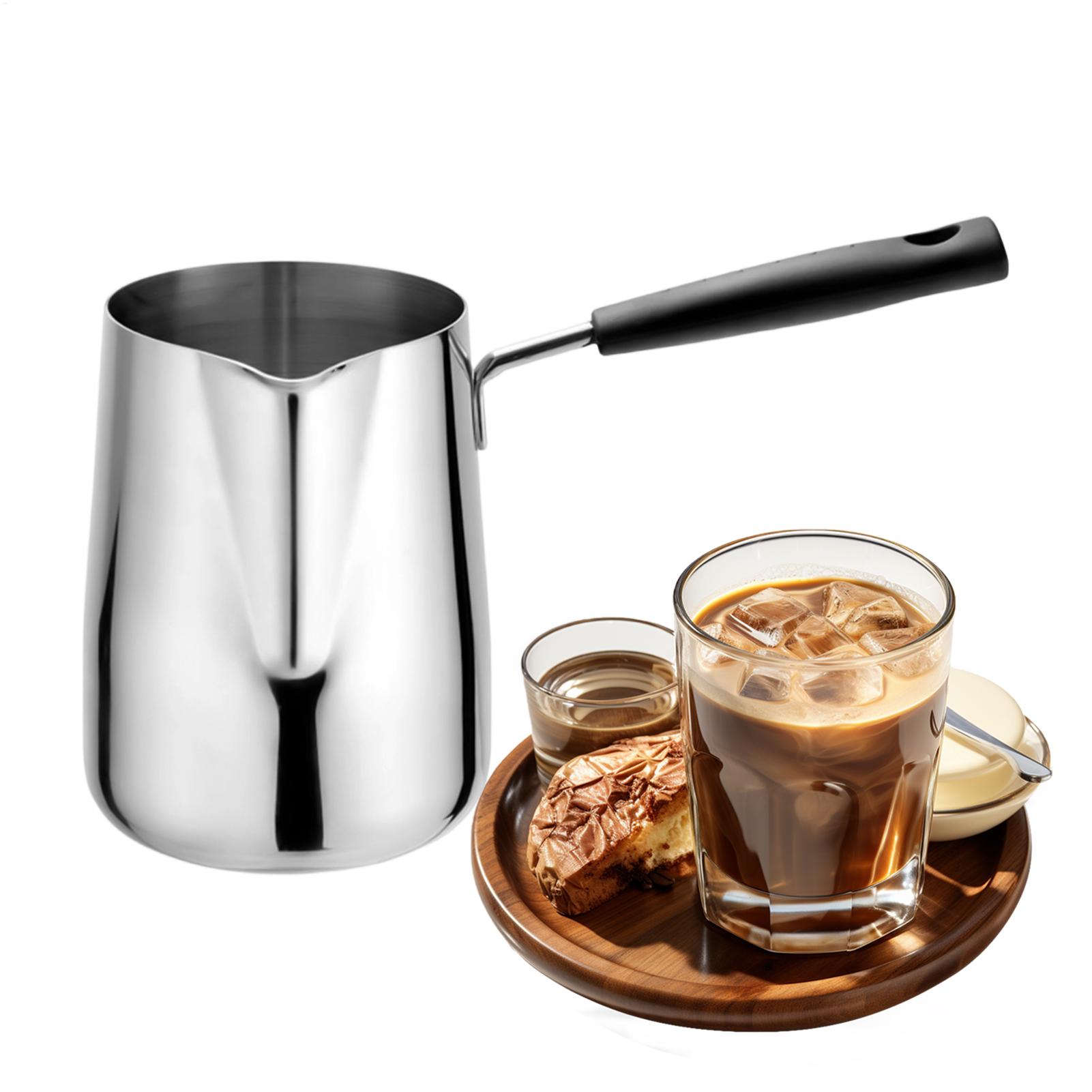 Coffee Tea Chocolate - Kleine Kaffeekanne 600ml Getränke-Schmelztopf mit Ausgießer