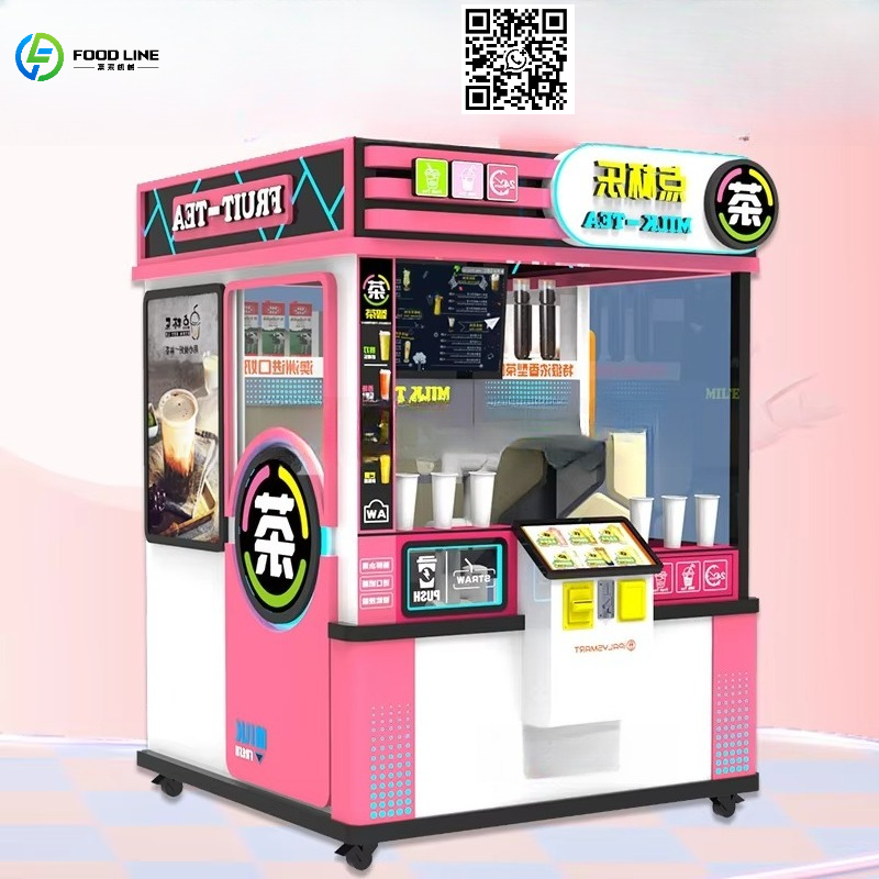 Coffee Tea Drinks - Maßgeschneiderter Heiß- und Kaltgetränkeautomat mit Arm-Verkaufsautomat