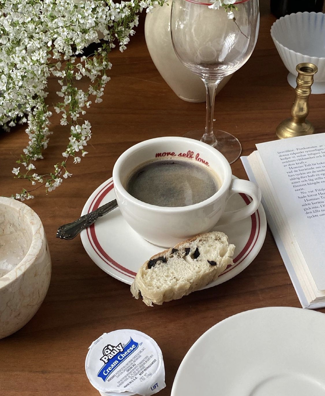 Espresso Cup Saucer - Korea Buchstaben Kaffeetasse Untertasse Set Frühstück