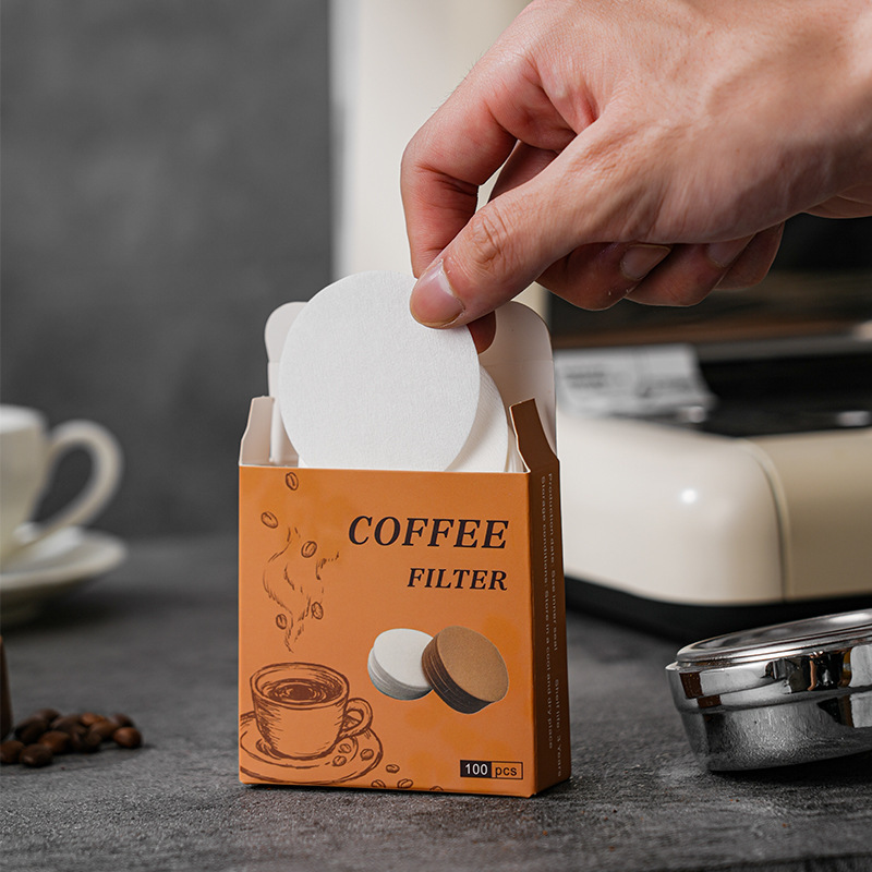 Coffee Tea Chocolate - 100-teiliges Set mit runden Kaffeefilterpapieren in