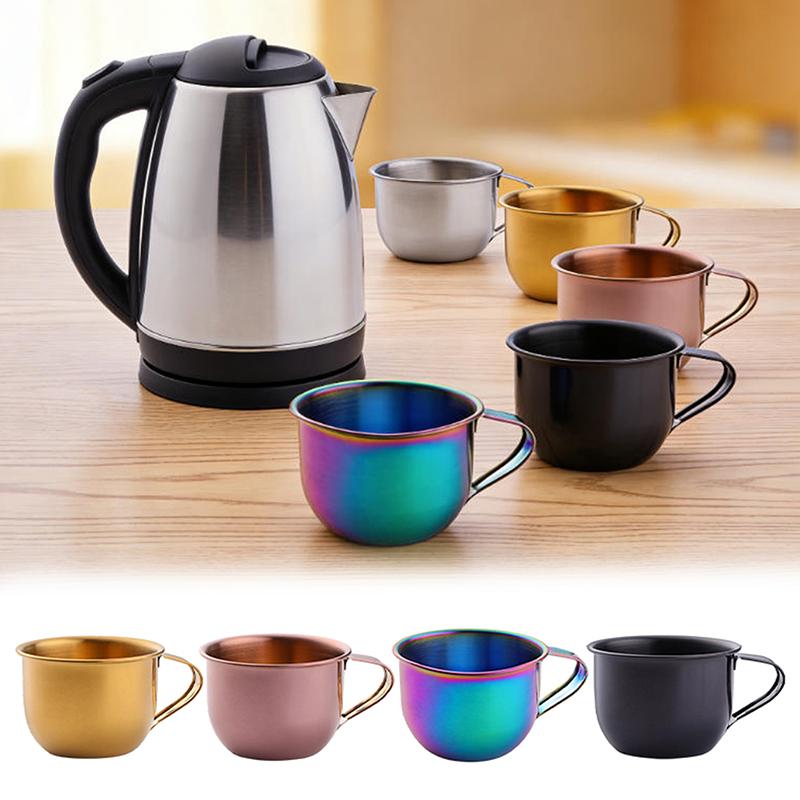 Coffee Tea Chocolate - 【S】Mini 60ml 304 Edelstahl-Teetasse, klein, tragbar,