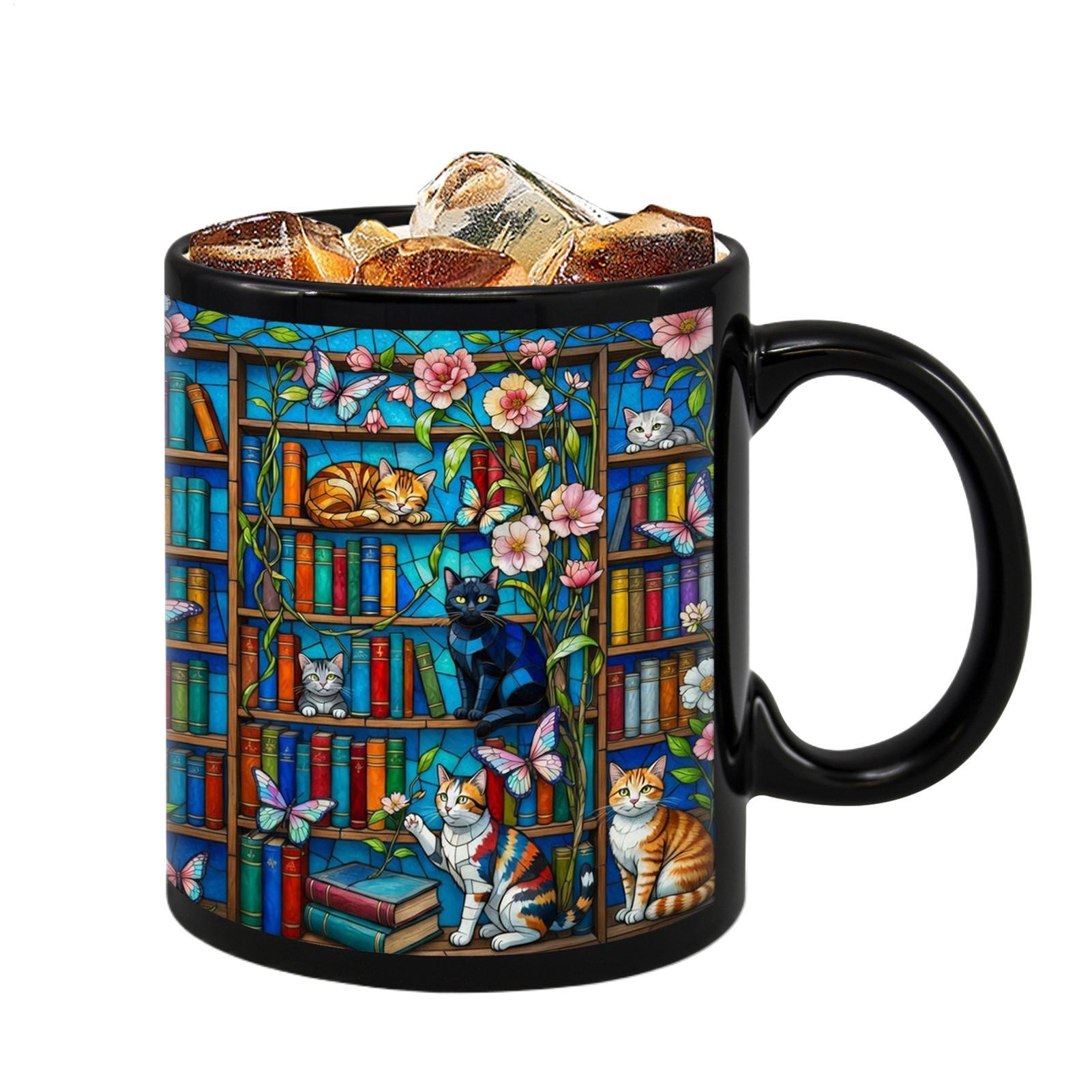 Coffee Tea Chocolate - Keramik-Kaffeetasse 350ml für Heiß- und Kaltgetränke,