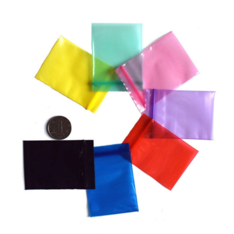 Coffee Tea Day - 50/100PCS Dicke PE Kunststoff Ziplock Schmuck