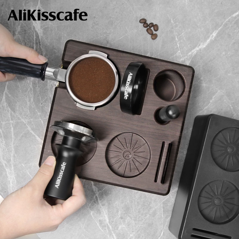 Coffee Tea Espresso - Kaffee-Tamperstation Portafilter-Halterung Ständer 51mm 54mm 57mm