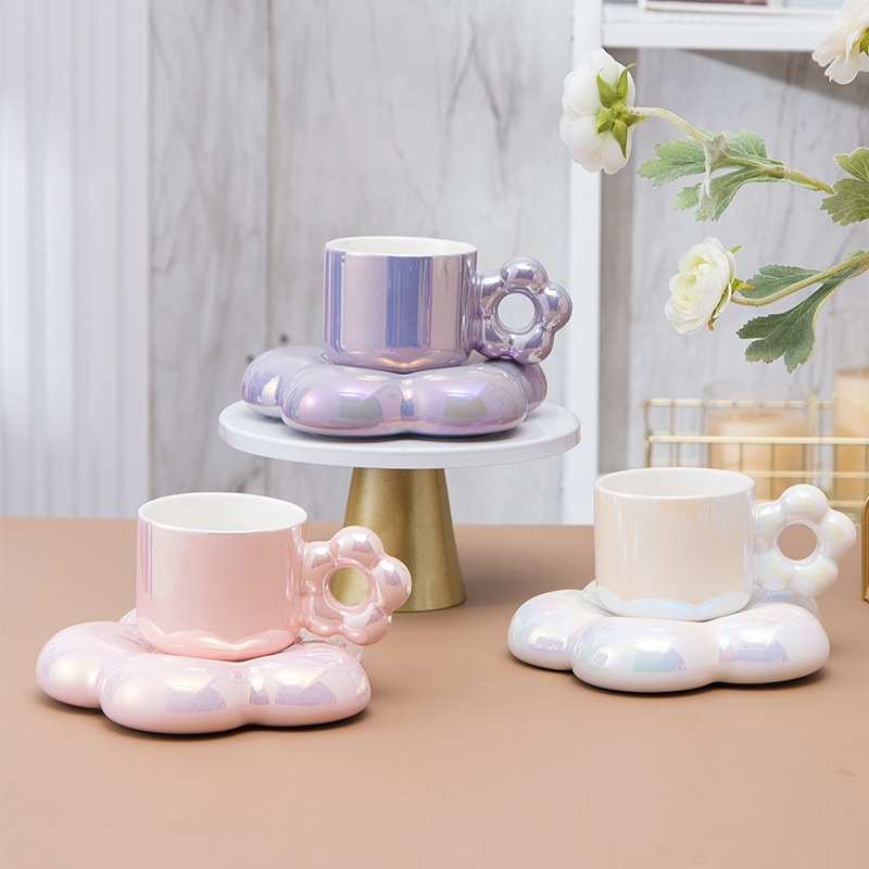 Set aus Keramik-Kaffeetassen u – Espresso Cup Saucer Bewertung und Preis