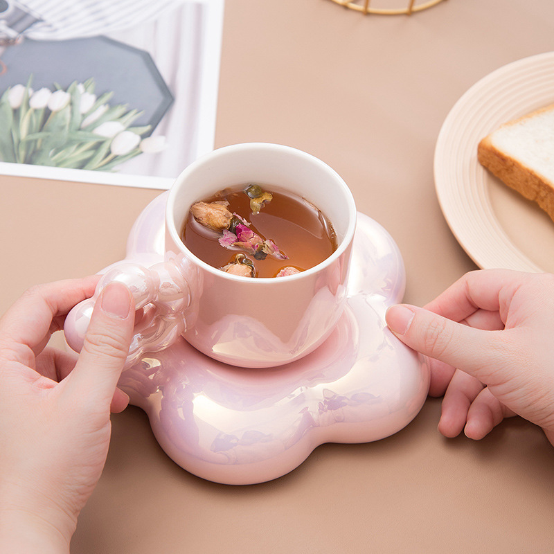 Set aus Keramik-Kaffeetassen u – Espresso Cup Saucer Bewertung und Preis