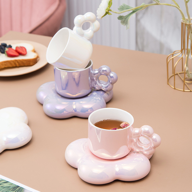 Set aus Keramik-Kaffeetassen u – Espresso Cup Saucer Bewertung und Preis