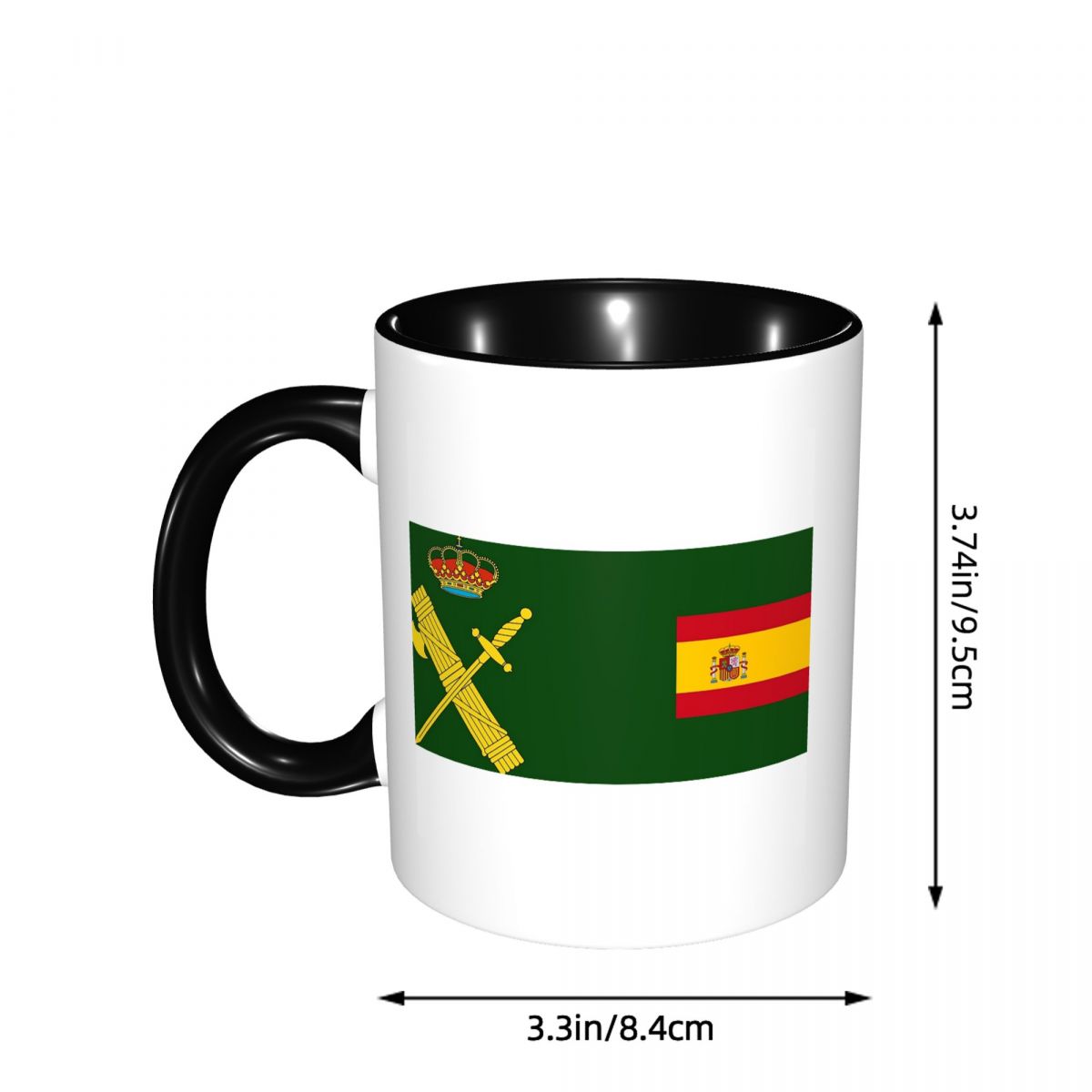 Spanien-Flagge Plus Emblem Gua – Coffee Plus Tea Bewertung und Preis
