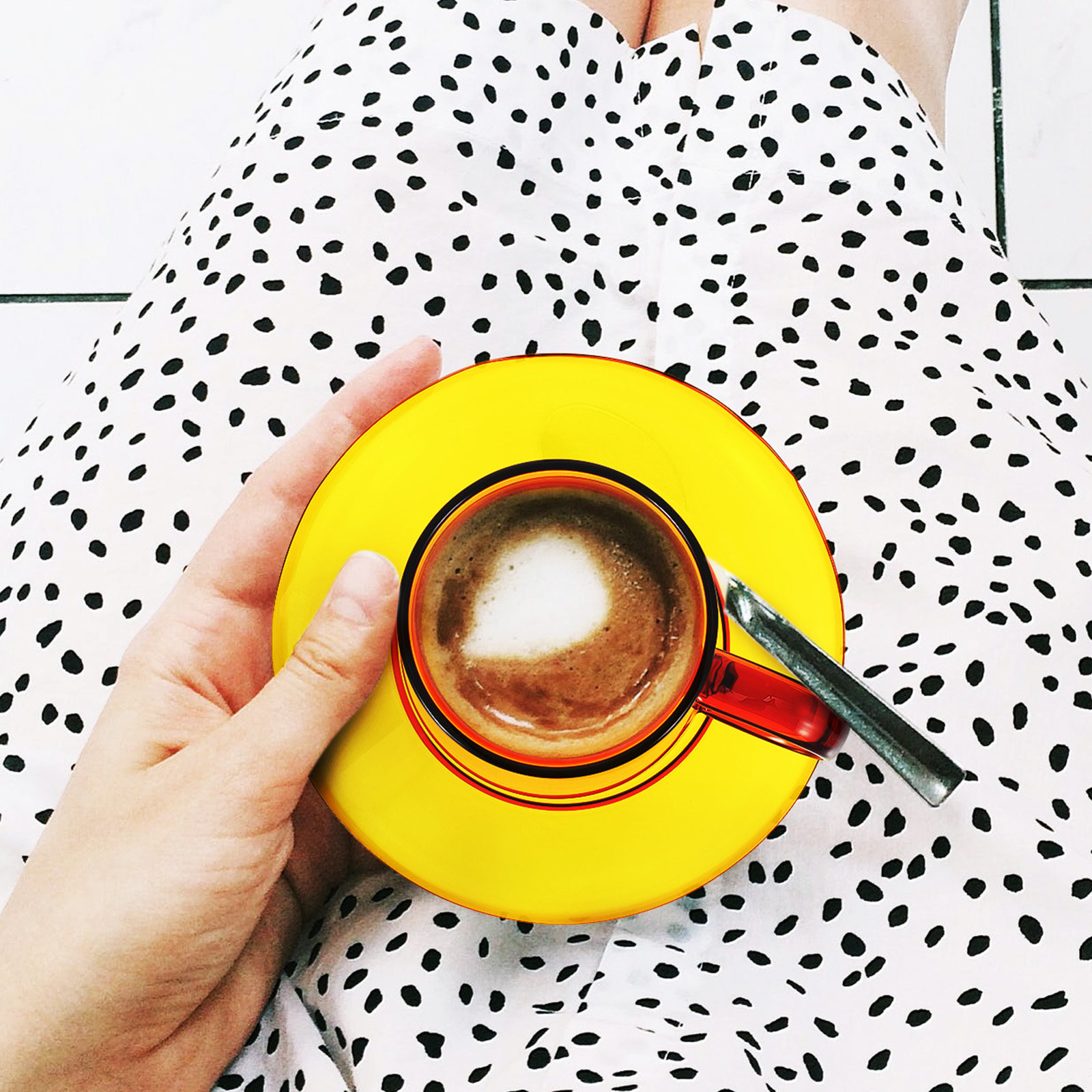 1 Set Glas-Kaffeetasse und Unt – Coffee Tea Drinks Bewertung und Preis