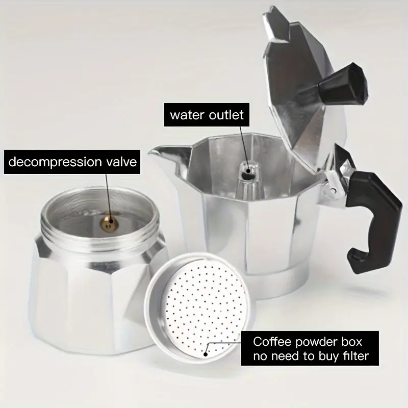 Klassischer Aluminium-Moka-Koc – Coffee Tea Chocolate Bewertung und Preis