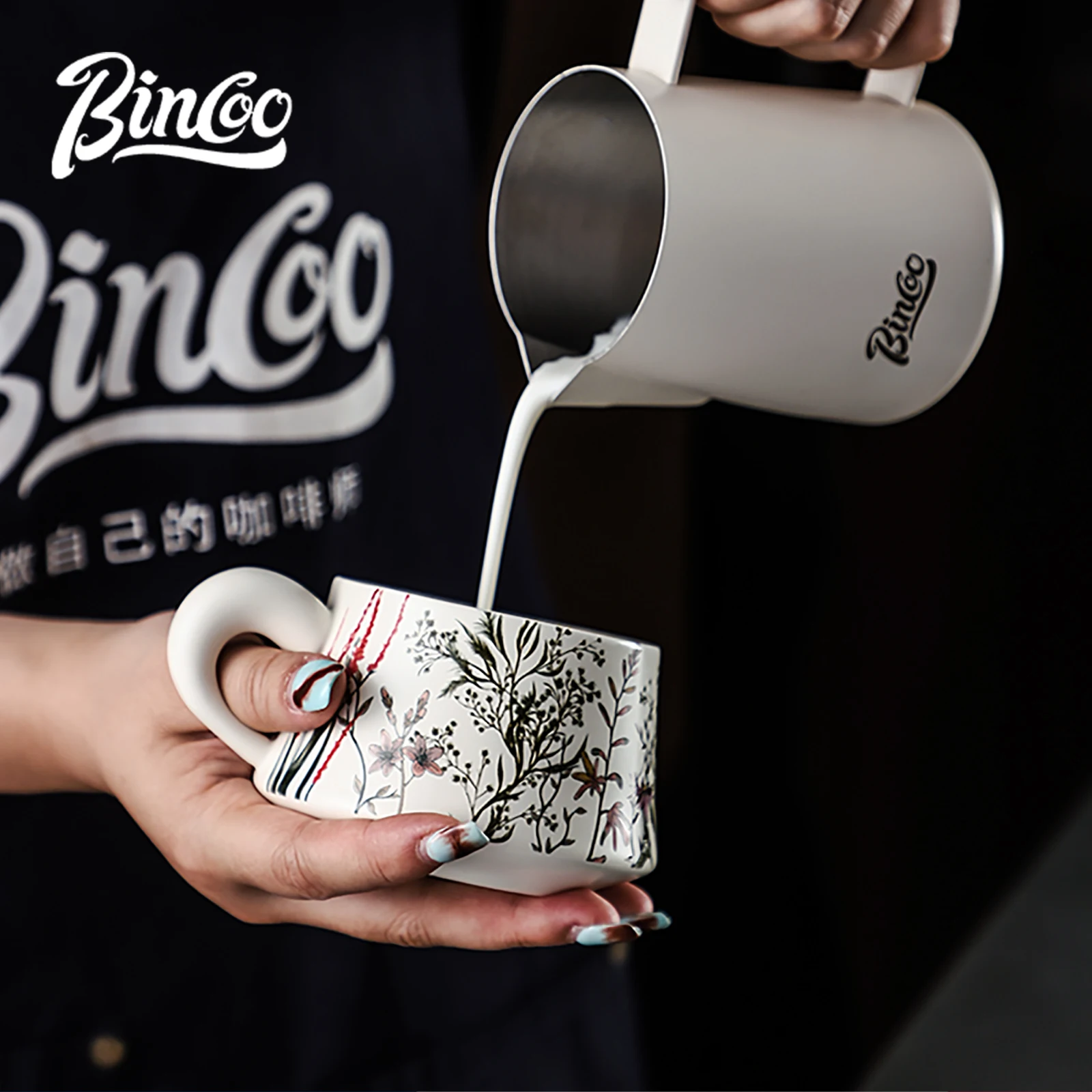 BINCOO 260 ml Keramik-Kaffeeta – Espresso Cup Saucer Bewertung und Preis