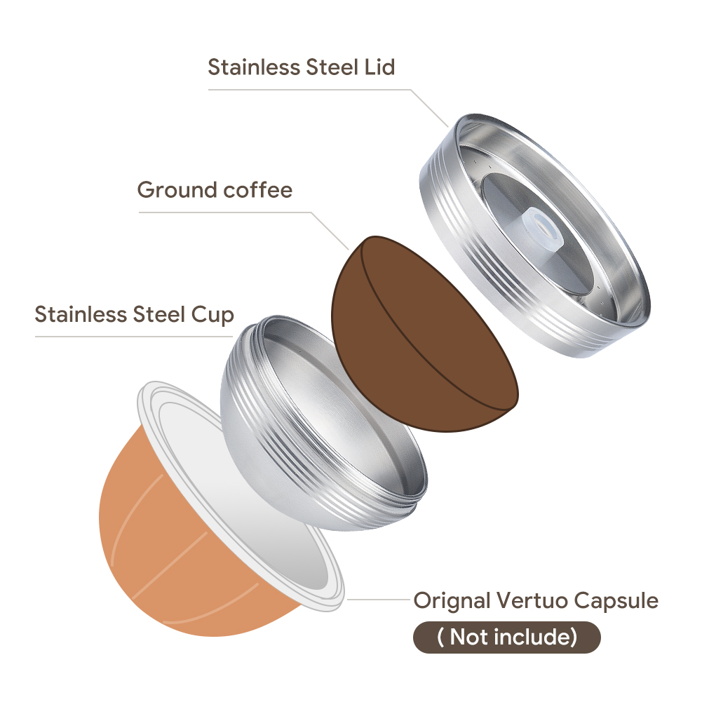 ICafilasSVIP Stianless Stahl W – Coffee Plus Tea Bewertung und Preis