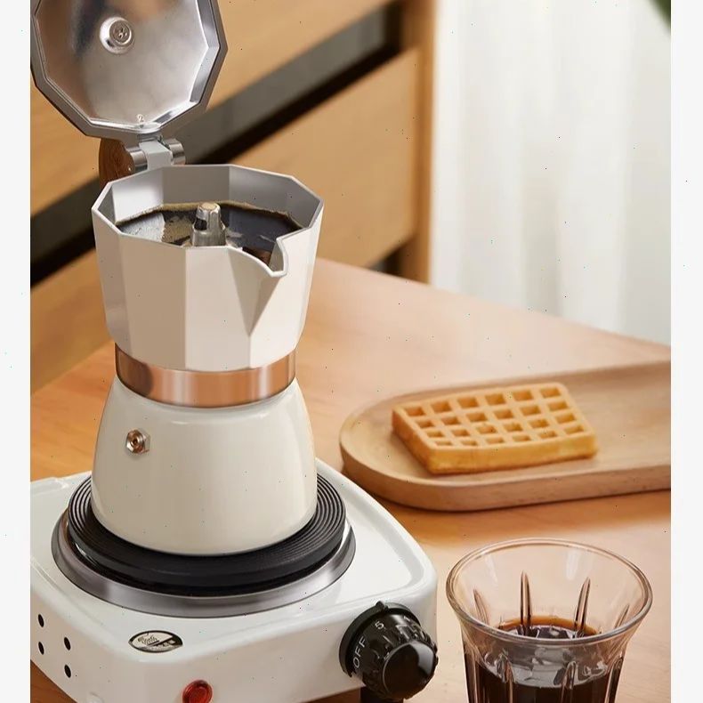Moka-Kanne mit rundem Boden, E – Coffee Tea Chocolate Bewertung und Preis